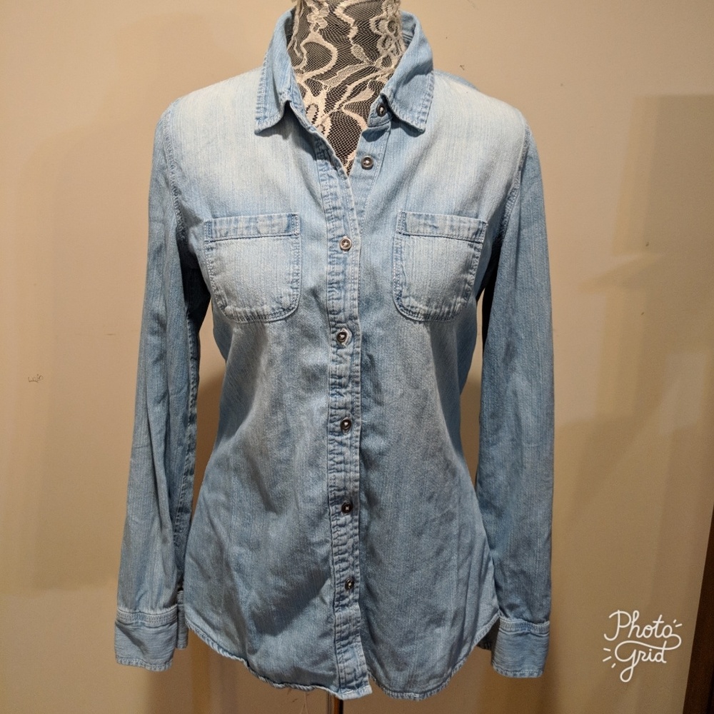 Maurice's Denim Top! Too Cute!